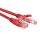 Патч-корд U/UTP категория 5е LSZH 1.5м красный Hyperline 229953