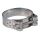 Хомут обжимной силовой шарнирный 80-85мм нержавеющая сталь Хват 99372т