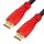 Кабель HDMI 1.4 19М на 19М, 2 м., красный, позолоченные контакты Greenconnect GCR-HM350-2.0m