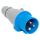 Вилка переносная 013 2Р+РЕ 16А 220В IP44 EKF PROXIMA EKF ps-013-16-220-PRO