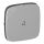 Valena ALLURE Лицевая панель для выключателя с индикацией, алюминий LEGRAND 755087
