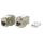Вставка F-WH Keystone Jack RJ-45(8P8C)категория 6экран Hyperline KJ8-8P8C-C6-180-TLS-SH-