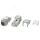 Вставка Keystone Jack RJ-45(8P8C)категория 6экран Hyperline KJ9-8P8C-C6-90-SH-F