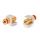 Вставка Keystone Jack коннектор Binding Post (красный) ROHS белая Hyperline 248123