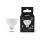 Лампа светодиодная LED 9 Вт 830 лм 4100К AC150-265В GU5.3 софит MR16 нейтральный  Black Gauss Gauss 101505209