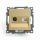 Розетка TV + компьютерная RJ-45 (механизм) серия Катрин золото STEKKER STEKKER GLS00-7106-08 49230
