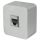 Розетка компьютерная одноместная RJ-45 серия София серебро STEKKER STEKKER MST00-20-03 49324