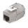 Вставка Keystone Jack RJ-45(8P8C), 180 градусов, категория 6, экранированная, без инструмента Toolless Cabeus KJ-RJ45-Cat.6-SH-180-Toolless