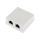 Розетка компьютерная внешняя 2-порта RJ-45 8P8C FTP экранированная кат6, REXANT 03-0146