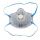 Полумаска формованная фильтрующая UNIX Air 612V FFP2 R D (3 шт.) Зелинский групп 102-044-0016