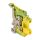 Колодка клеммная JXB-S-2.5 24А земля (280-107) EKF plc-jxb-s-2.5pe