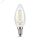 Лампа светодиодная филаментная LED 11 Вт 810 лм 2700К AC185-265В E14 свеча теплая  Black Filament Gauss Gauss 103801111