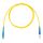 Шнур оптический коммутационный (патч-корд), SC-FC симплекс simplex OS2, нг(А)-HF, желтый, 5,0 м Datarex DR-221205