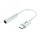 Переходник USB Type C на Jack 3.5 мм, белый Greenconnect GCR-52331