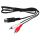 Шнур DIN 5 Pin - 2 RCA, длина 1,2 метра, REXANT 17-2512-4