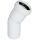 Отвод для бесшумной канализации 58x30 (50х30) град. PRO AQUA STPL1005830