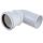 Отвод для бесшумной канализации 58x87.5 (50х87.5) град. PRO AQUA STPL1005887