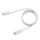 Кабель Type-C - Type-C PD 45W, 1m, PVC, white, 18-1830, REXANT 18-1830