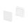 Заглушка SL-KANT-H16 SQUARE WHITE глухая (, Пластик) Arlight 037550