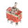Тумблер 250V 15А (6c) ON-OFF-ON двухполюсный (KN-203) (в упак. 1шт.) REXANT 06-0328-B