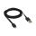 Кабель USB-micro USB, 2,4A, PVC, black, 1m, 18-4270, REXANT 18-4270