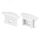 Заглушка LINE-2315-F с отверстием WHITE (Arlight, Пластик) Arlight 044266