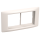 PRIMER Рамка и суппорт на 4 модуля 60мм для кабель-каналов 80х40 и 150х60 белый IEK