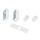 Заглушка ARL-MOONLIGHT-0306-CAP-SET-SL (металл) Arlight 039576