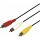 Кабель 3 RCA - 3 RCA, длина 5 метров, черный, 17-0205, REXANT 17-0205