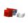 Вставка Keystone Jack RJ-45(8P8C) категория 6 красная Hyperline KJ9-8P8C-C6-90-RD