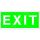 Знак безопасности NPU-1510.E25''EXIT'' Белый свет a10887