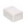 Корпус настенной розетки TERACOM PRO на 1 модуль Keystone со шторкой и маркером белый EKF TRP-EBOX-1KSTN-WH