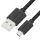 Кабель Micro USB, 0.5 м., черный нейлон, быстрая зарядка 3A Greenconnect GCR-54084