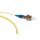 Пигтейл волоконно-оптический SM 9/125 (OS2) Hyperline FPT-B9-9-FC/UR-1.5M-YL