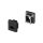 Заглушка SL-MINI-8 BLACK с отверстием (ARL, Пластик) Arlight 030518