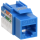 ITK Модуль Keystone Jack кат.6A UTP 110 IDC 90град синий