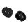 Заглушка ARH-ROUND-D20-DUAL BLACK с отверстием (Arlight, Пластик) Arlight 039302
