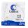 Патч-корд U/UTP, категория 6, 2xRJ45/8p8c, неэкранированный, белый, PVC, 0.5м Cabeus PC-UTP-RJ45-Cat.6-0.5m-WH