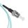Пигтейл ST 50/125 мм (OM3) 1.5м LSZH Cabeus PT-ST-50