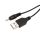 Кабель USB-штекер - DC-разъем питание 0,7х2,5 мм, 1 метр, 18-1155, REXANT 18-1155