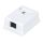 Розетка компьютерная RJ-45. категория 5e. одинарная. внешняя. Dual IDC Cabeus WS-8P8C-Cat.5e-1