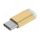 Переходник USB Type C М на Micro USB 2.0 F, золотистый Greenconnect GCR-UC3U2MF-G