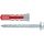 Дюбель с шурупом DUOPOWER 10х80 S Fischer 538247