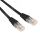 Патч-корд U/UTP CAT 6, RJ45-RJ45, 26AWG, LSZH, черный, 0.5м, REXANT 02-0292-05