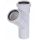 Тройник для малошумной канализации 50x50 мм 45 град. PRO AQUA ST205545W