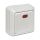 Рим Выключатель одноклавишный с индикатором 10А белый EKF ENV10-121-10