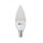 Лампа светодиодная LED 9Вт Е14 холодный матовая свеча JazzWay 2859488A