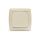 Маргарита выключатель одноклавишный  с/у, 10А, 220В, сл.кость (Ivory) (еврослот) Универсал М0021-I