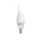 Лампа светодиодная LED 7Вт E14 530Лм 230V/50Hz теплый матовая свеча на ветру SP JazzWay 1027894-2