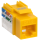 ITK Модуль Keystone Jack кат.6 UTP 110 IDC 90град жёлтый